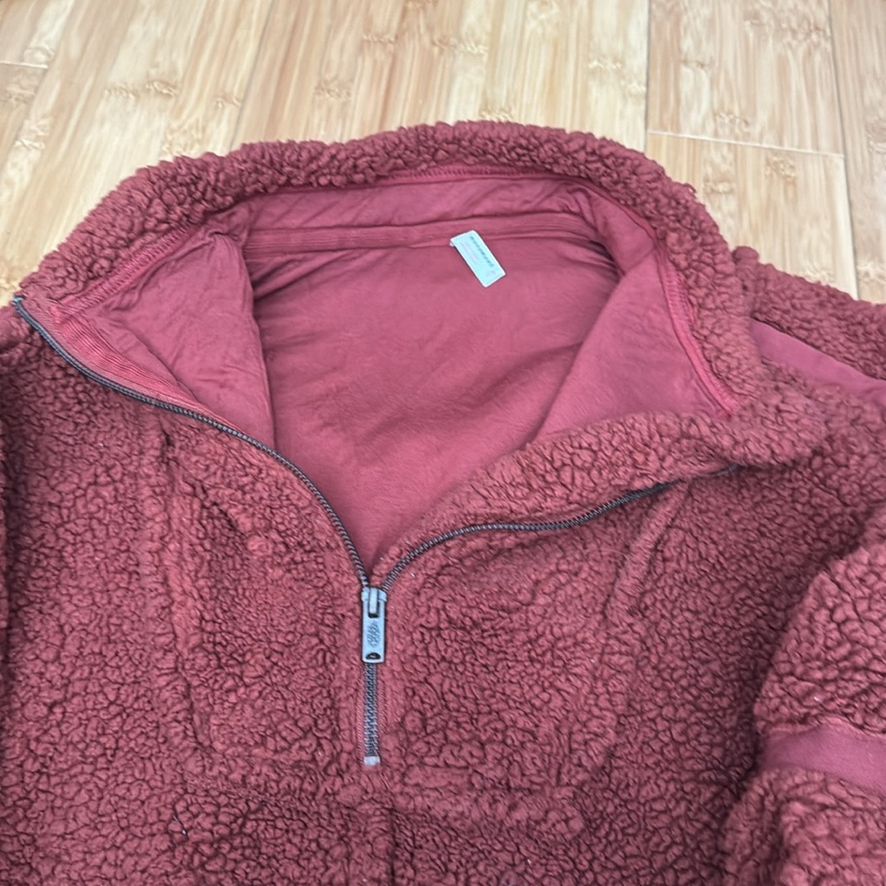 FP Movement Sherpa Quarter Zip Jacket - Picture 3 of 7